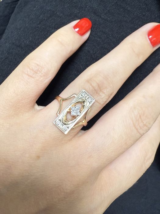 Золотое кольцо 17р