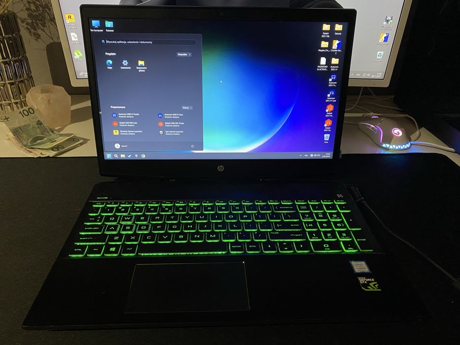 Laptop Gamingowy HP I5-8300H/16GB RAM/ GTX1050ti/SSD/Bang&Olufsen