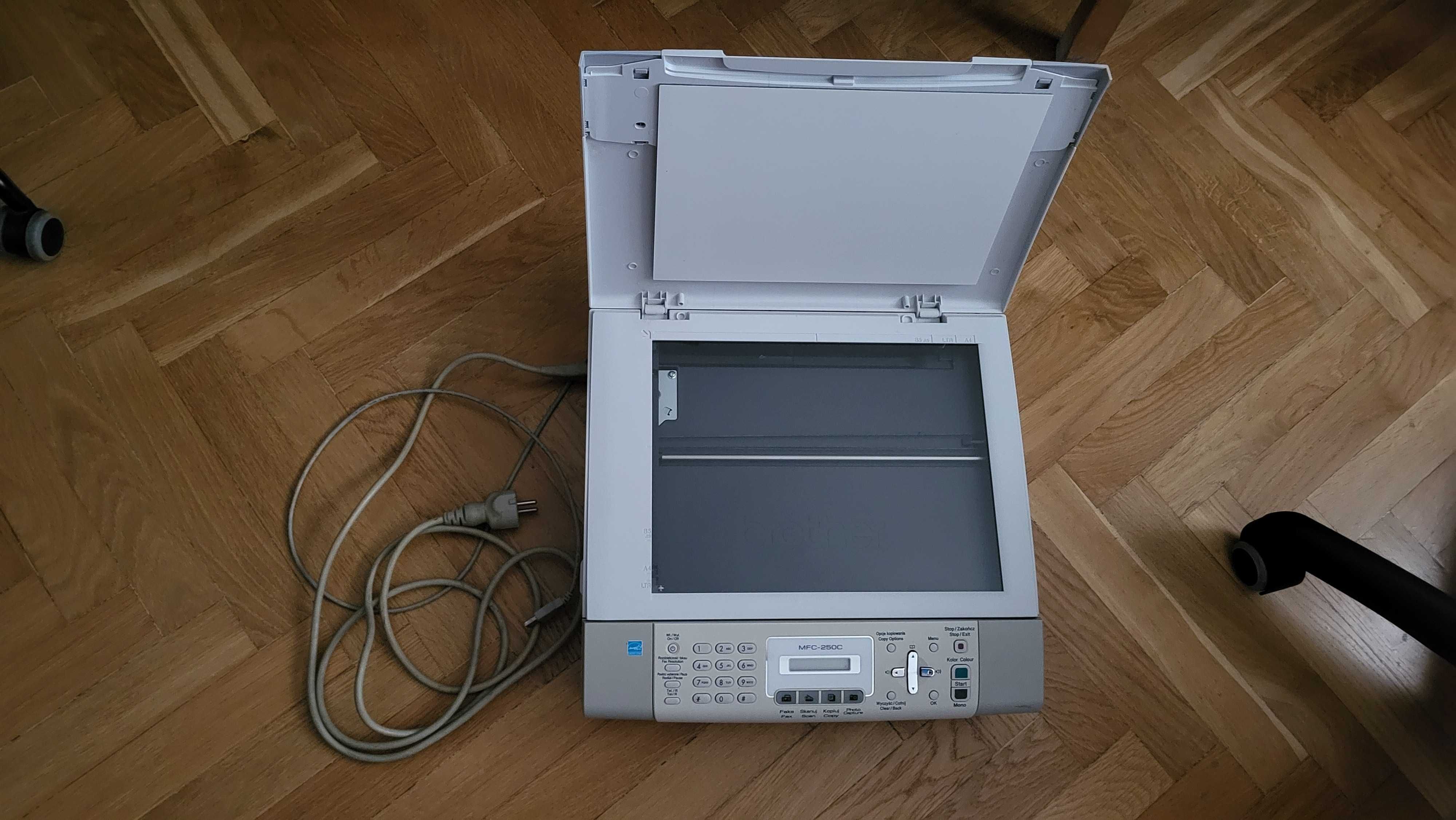 Brother MFC-250C - kolor - sprawna, ale sprzedaję jako uszkodzona