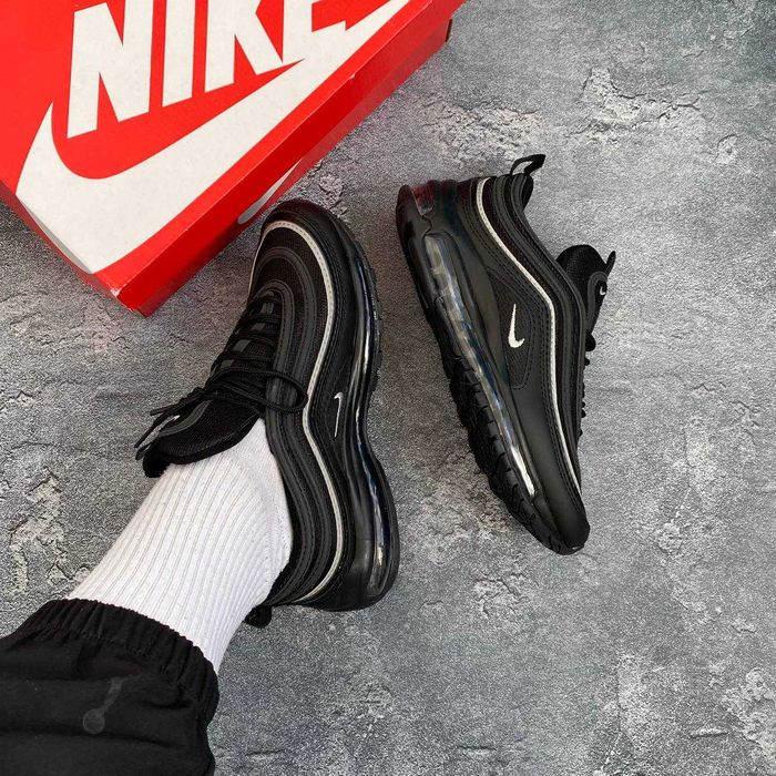 !SALE! Nike Air Max 97 Black/Grey 40 41 42 43 44 45 найк аир макс