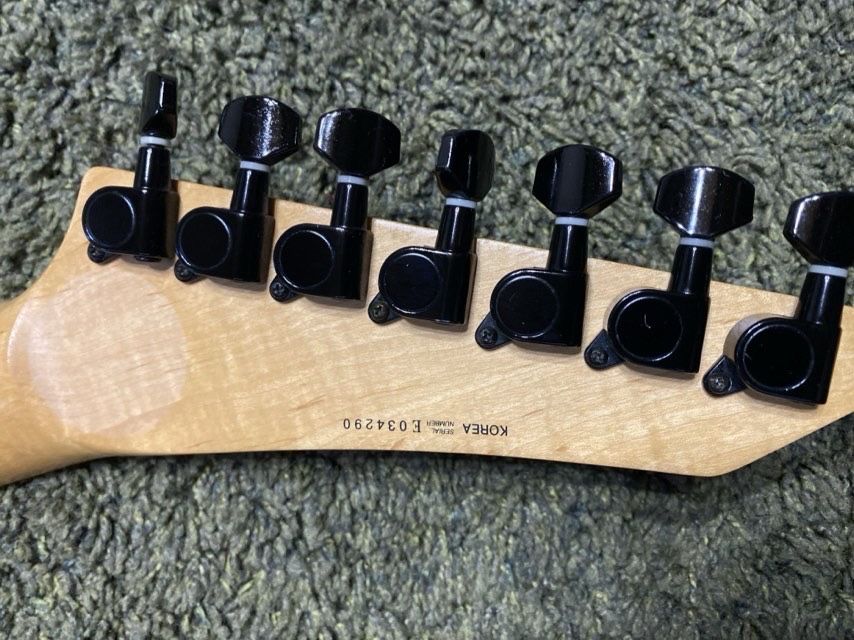 ESP Ltd M-107 korea електро гітара 7 струнна