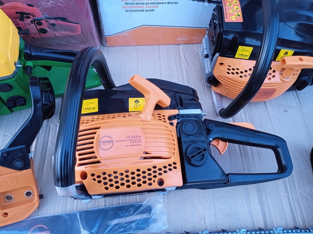 Бензопилки нові Craft tec 5200,GoodLuke 4500