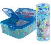 Śniadaniówka pojemnik trzy komory lunch box +bidon Stitch
