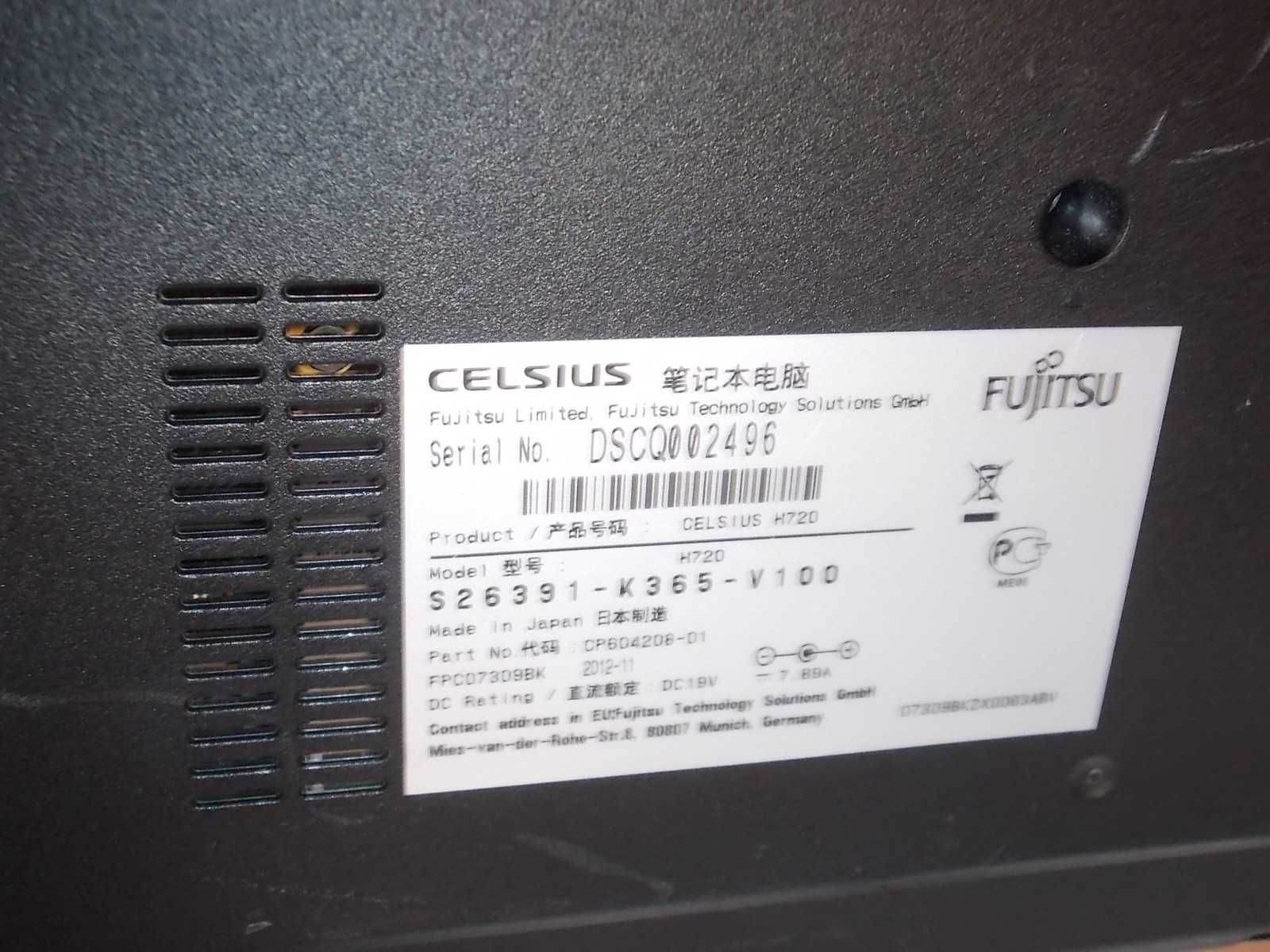 Fujitsu Celsius H720