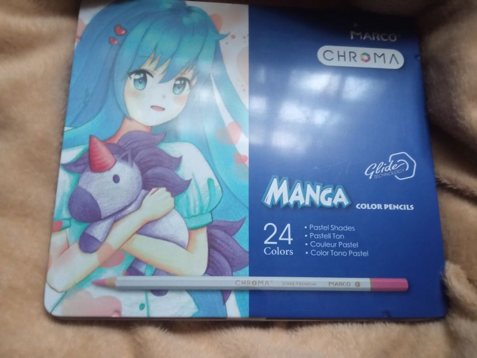 Набір кольорових професійних олівців