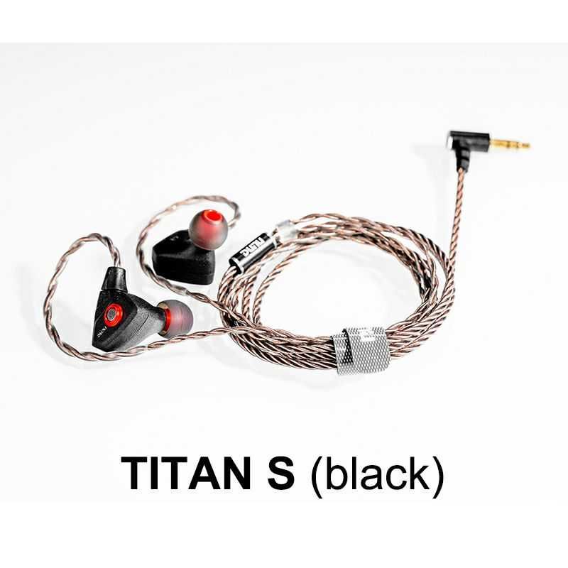 Динамические внутриканальные наушники Dunu Titan S Black