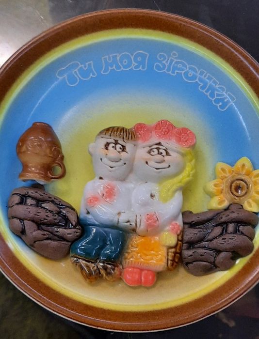 Декоративная тарелка.