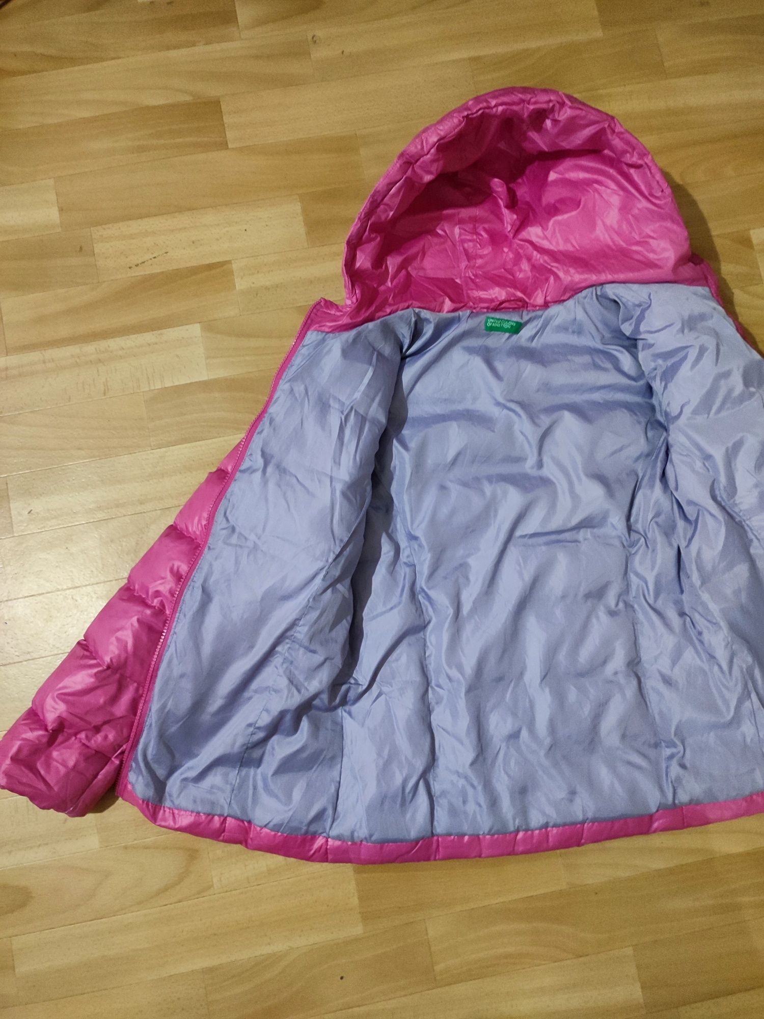 Пуховик куртка зимняя для девочки р 152-156