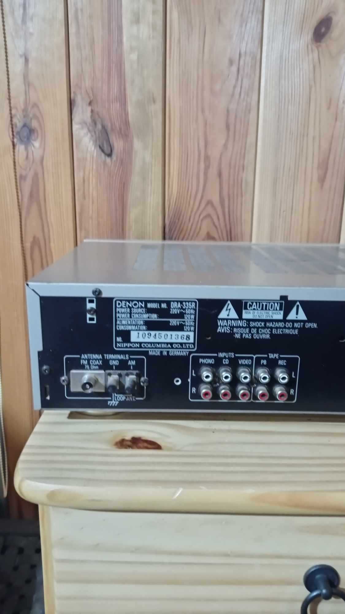 Amplituner Denon DRA 335 R.
