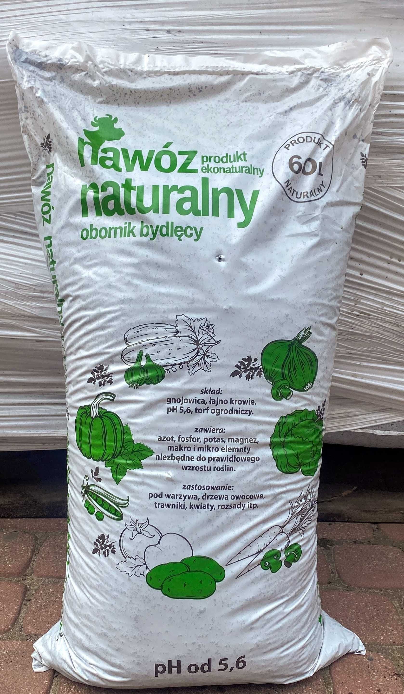 Ziemia do iglaków 60 l kora sosnowa, torf, nawóz naturalny