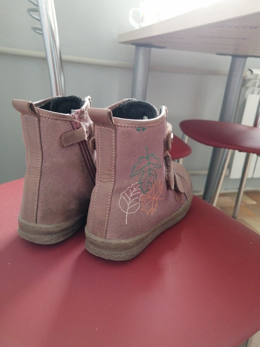 Черевики шкіряні El Naturalista kids, ботиночки кожаные, ботинки