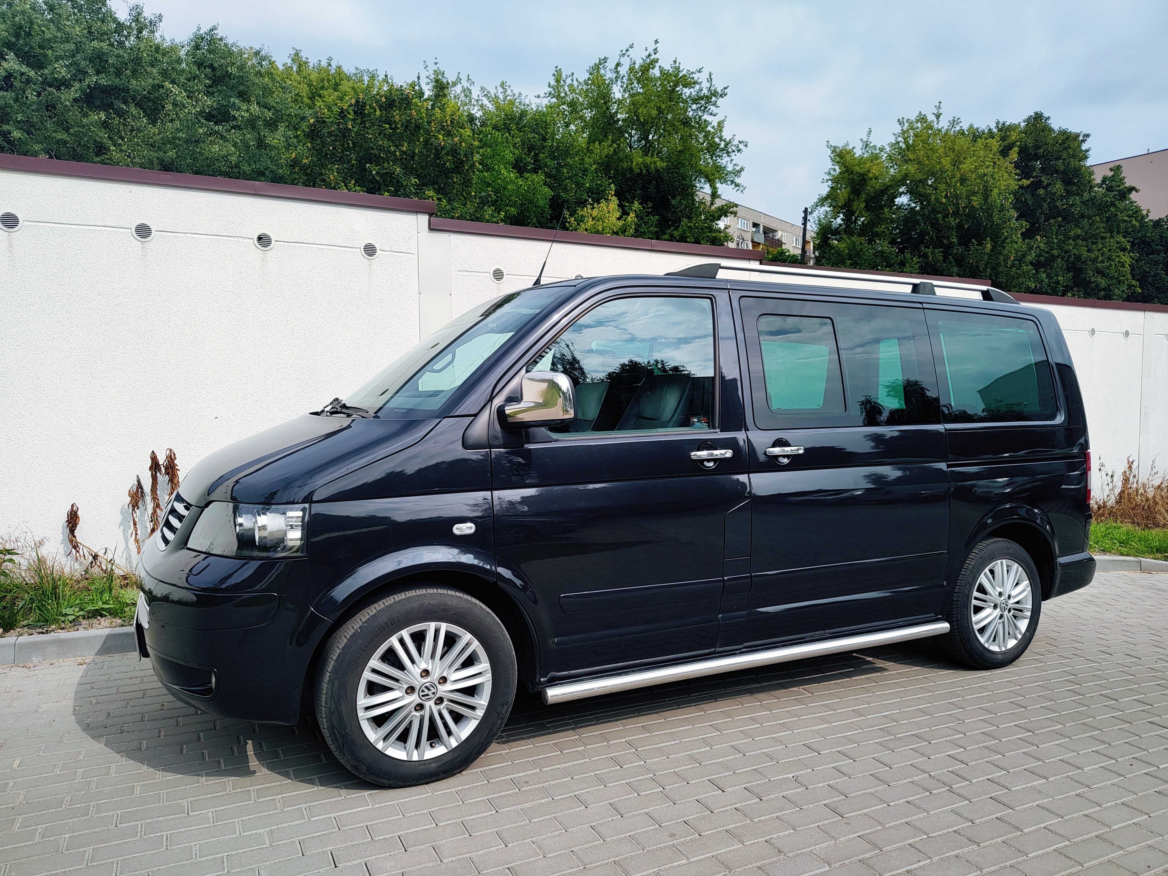 Volkswagen Multivan Transporter T5 Highline Automat 7 osobowy, Zamiana