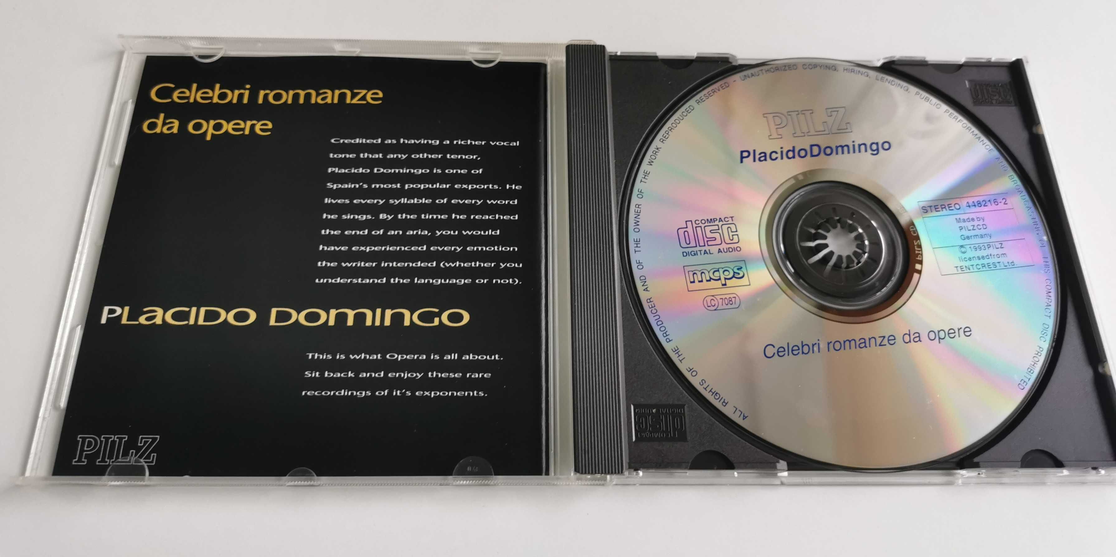 CD - Placido Domingo - Celebri Romanze da Opere