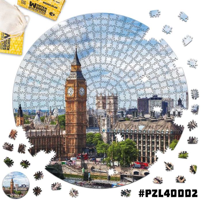 Ліквідація складу! Дерев’яні пазли Wortex Puzzle зі знижками до -50%