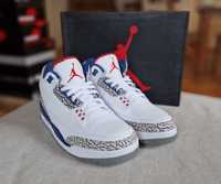 Nike Jordan 3 OG True Blue rozm 45,5 (11,5)