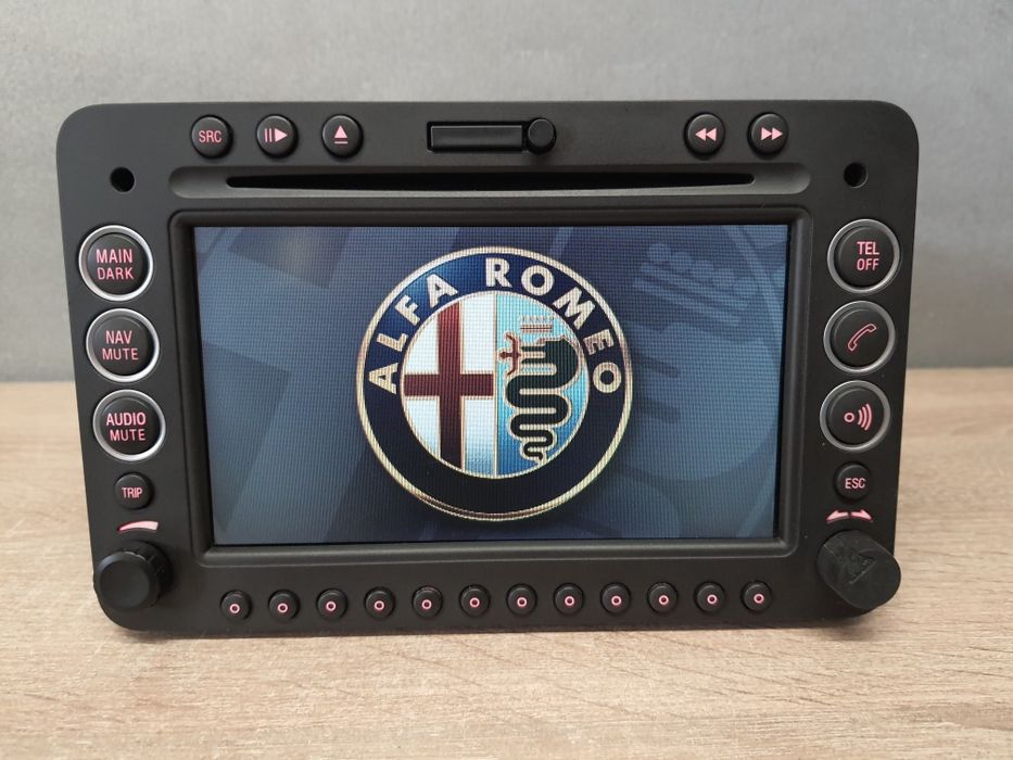 Radio samochodowe Alfa Romeo 159, Brera CD Mp3 Nawigacja Tele / 2din