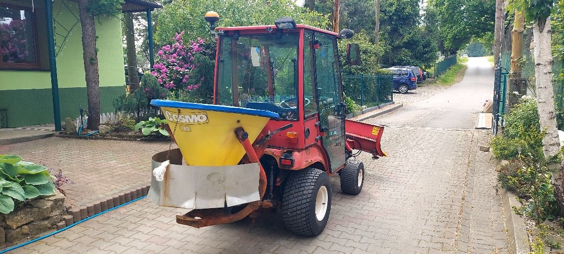 Traktorek shibaura sx24,pług,4x4,2013rok,papiery,523motogdzi,solniczka