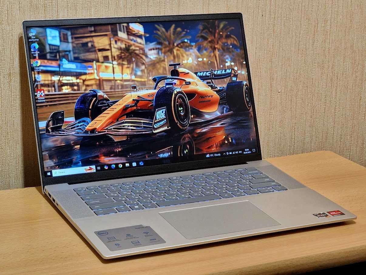 Сучасний Dell Inspiron 16 5635 AMD Ryzen 7-7730U SSD512 Батарея 9годин