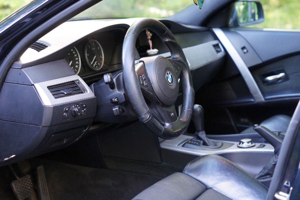 Bmw e61 535d żeliwo panorama downpipe