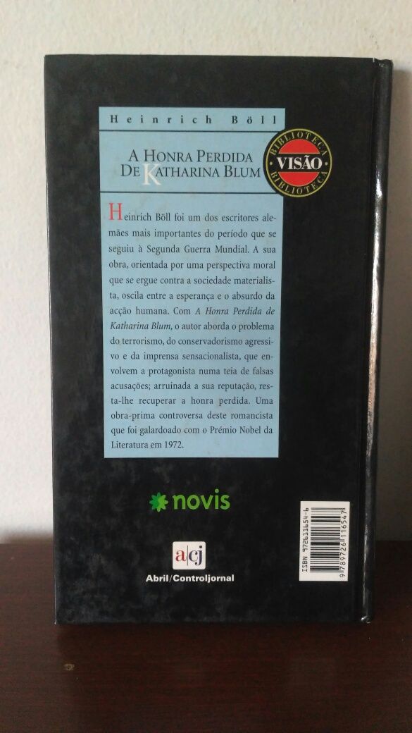 3 Livros - Honra Perdida Katharina Blum / Lista Morte / Madame Bovary