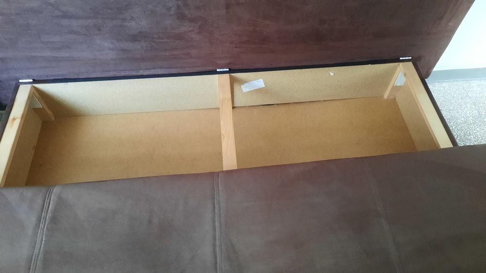 Łóżko rozkładane sofa oddam brązowa