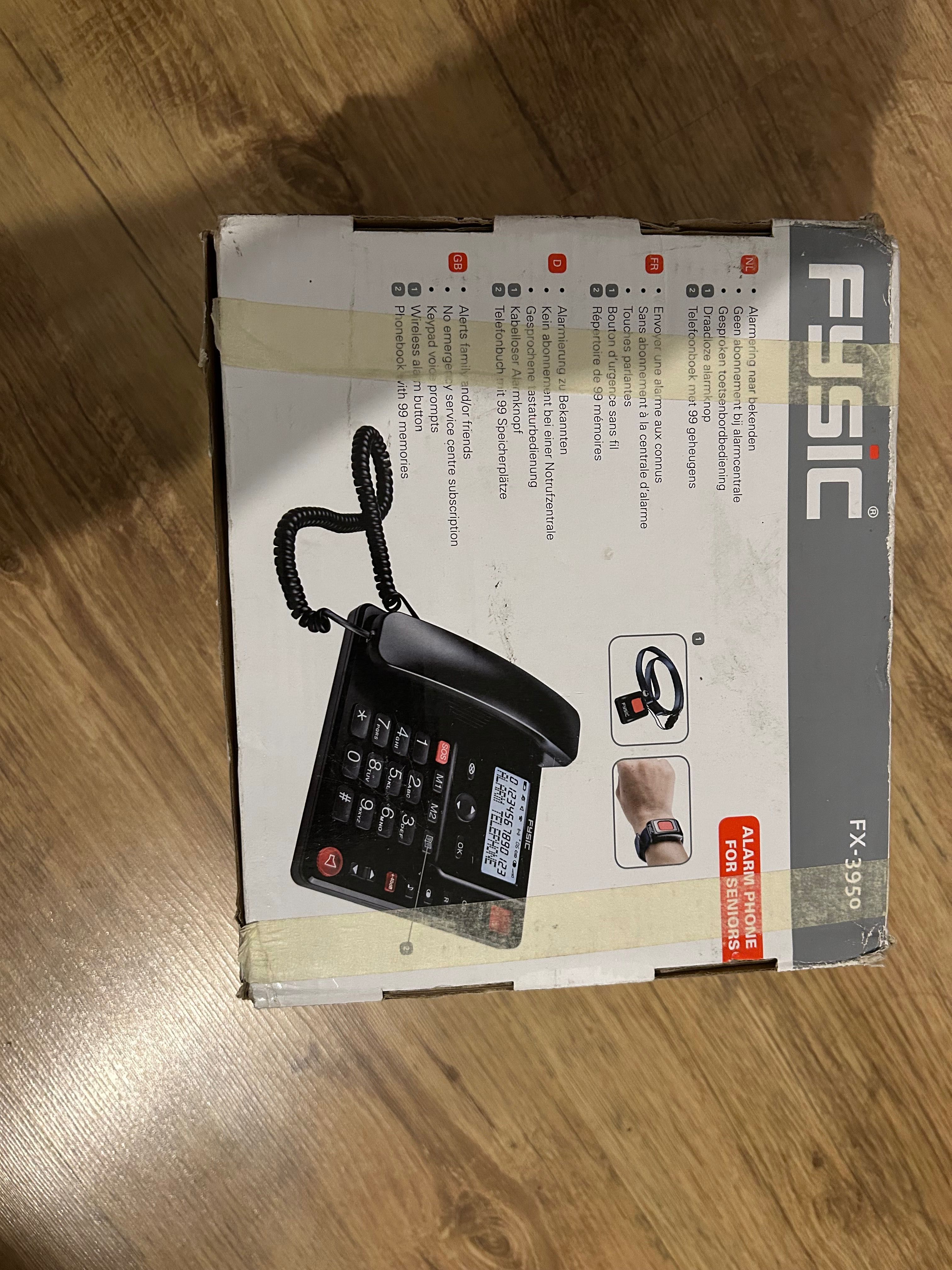Telefon stacjonarny dla seniorów