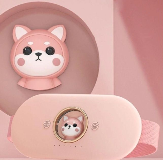 Електричний тепловий пояс вібраційний масажер для живота  при місячних