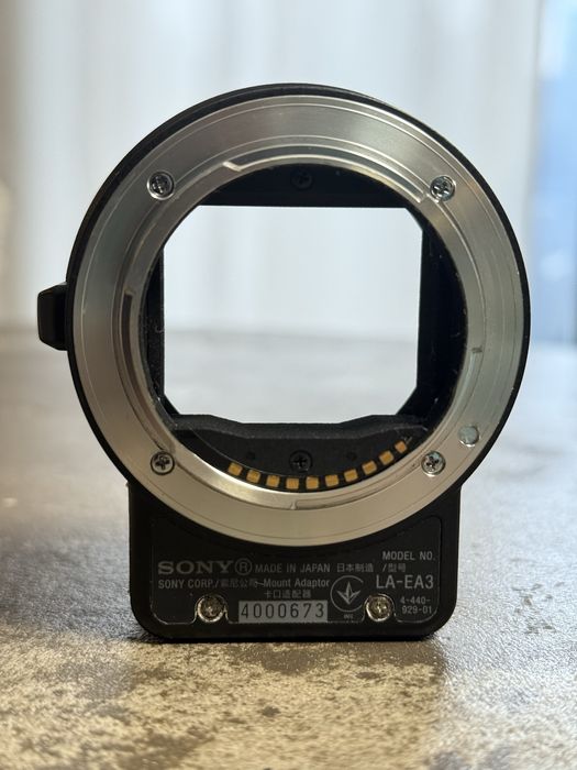 Sony LA-EA3 переходник Sony A - E mount