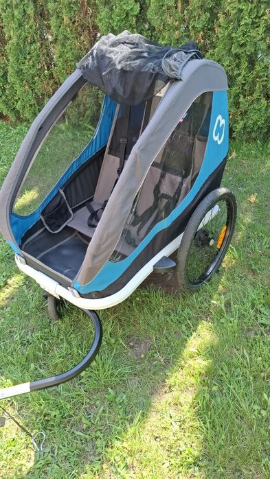 Przyczepka rowerowa dla dzieci Hamax twin