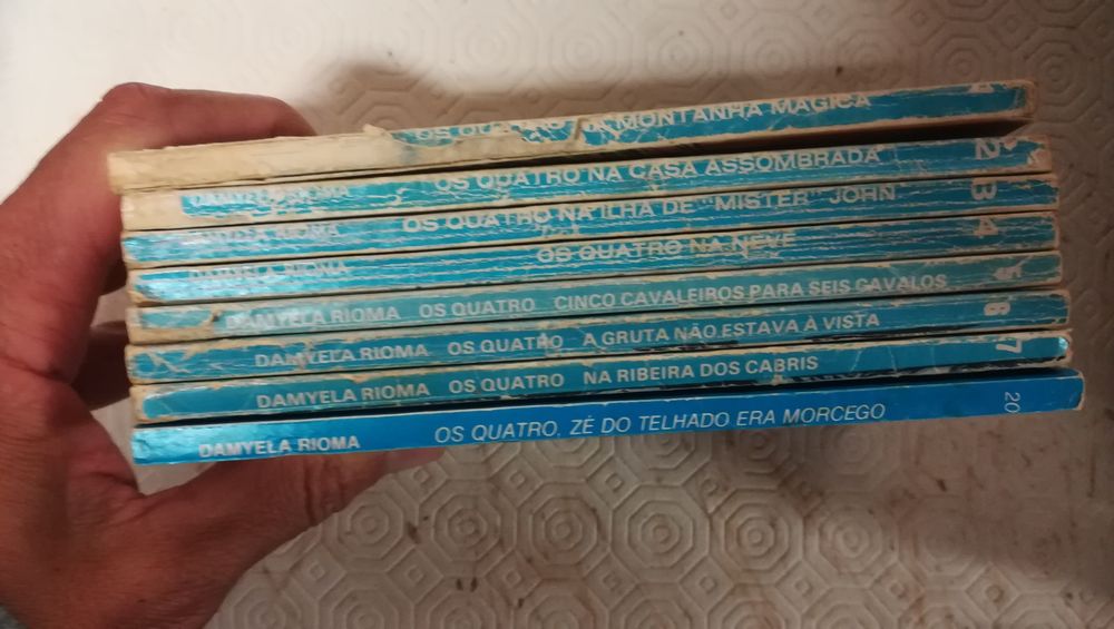 Colecção de livros "os 4"