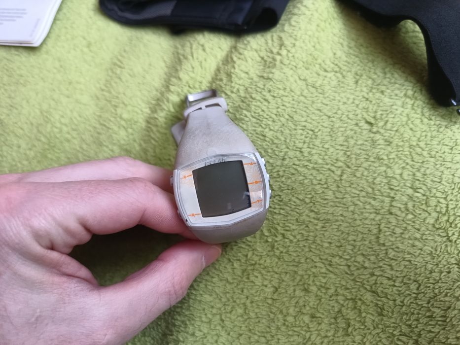 Zegarek pulsometr Polar Ft 40 pudełko nadajnik z paskiem instrukcja