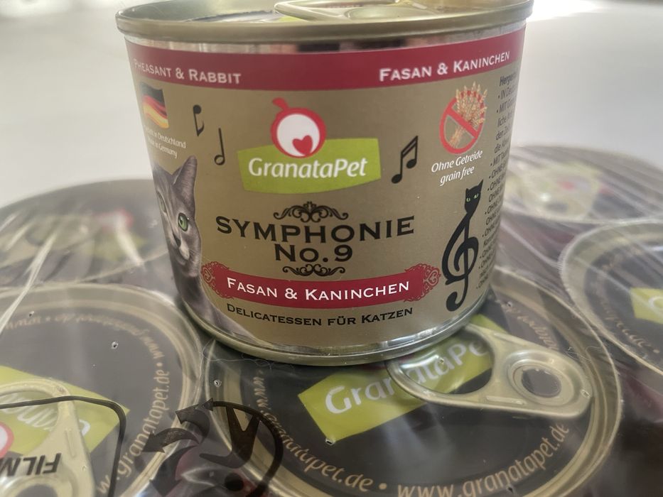 Granatapet Symphonie no.9 bażant , kaczka, kuczak 10 puszek