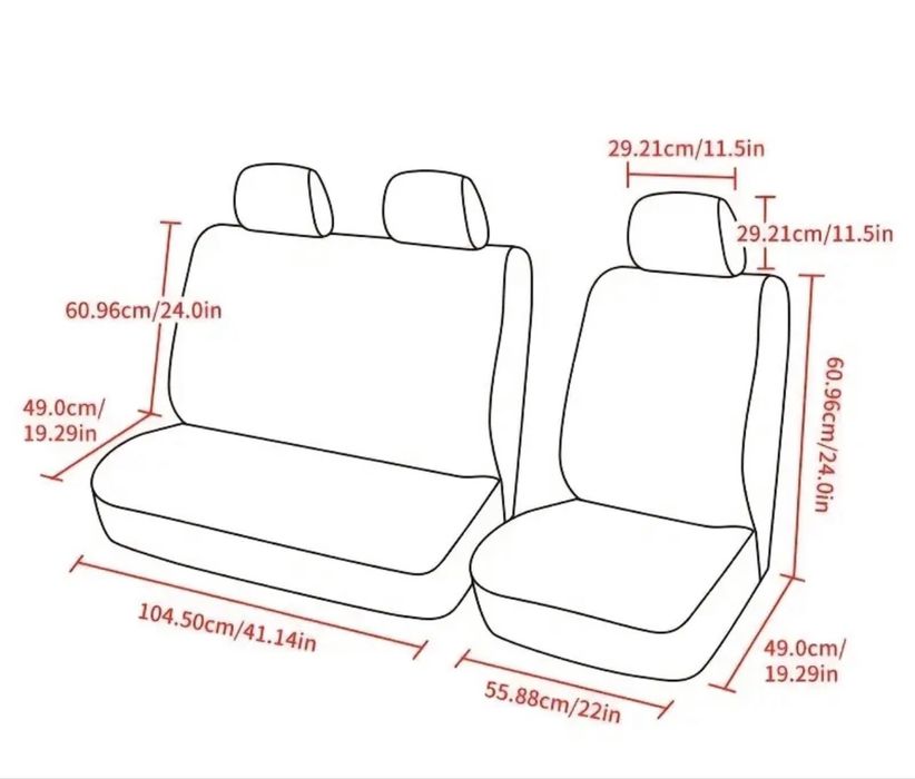 Чохли на сидіння т4