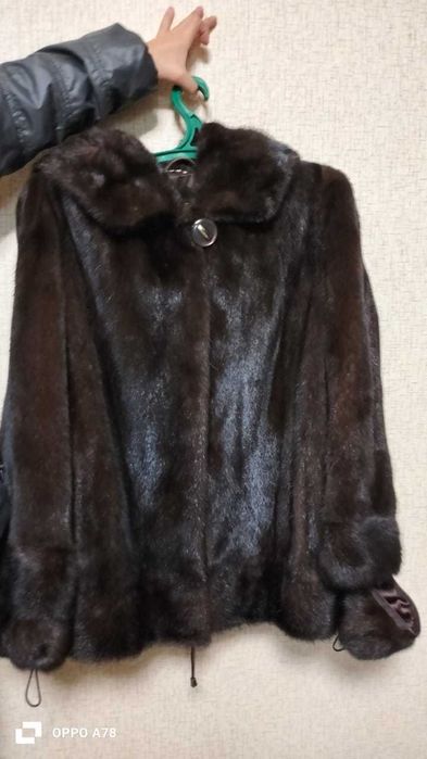 ШУБА норкова-коричнева