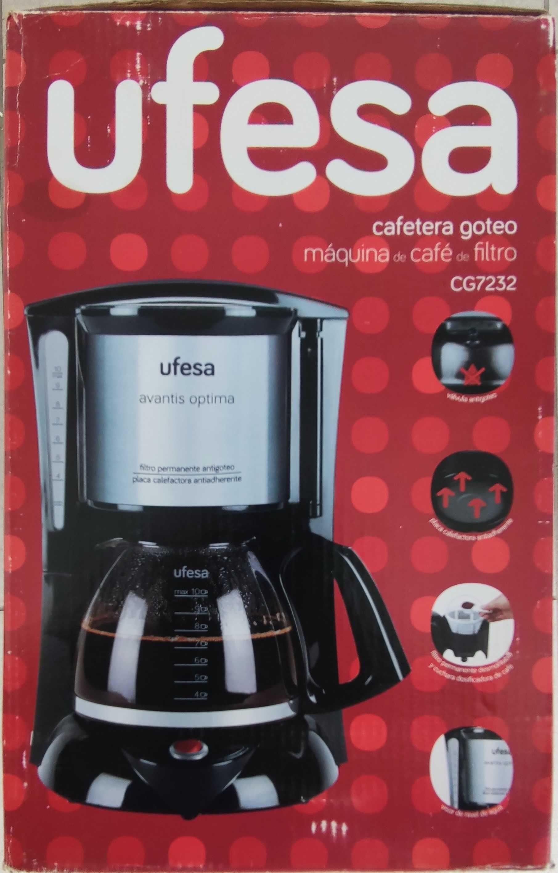 Cafeteira Ufesa Avantis Optima