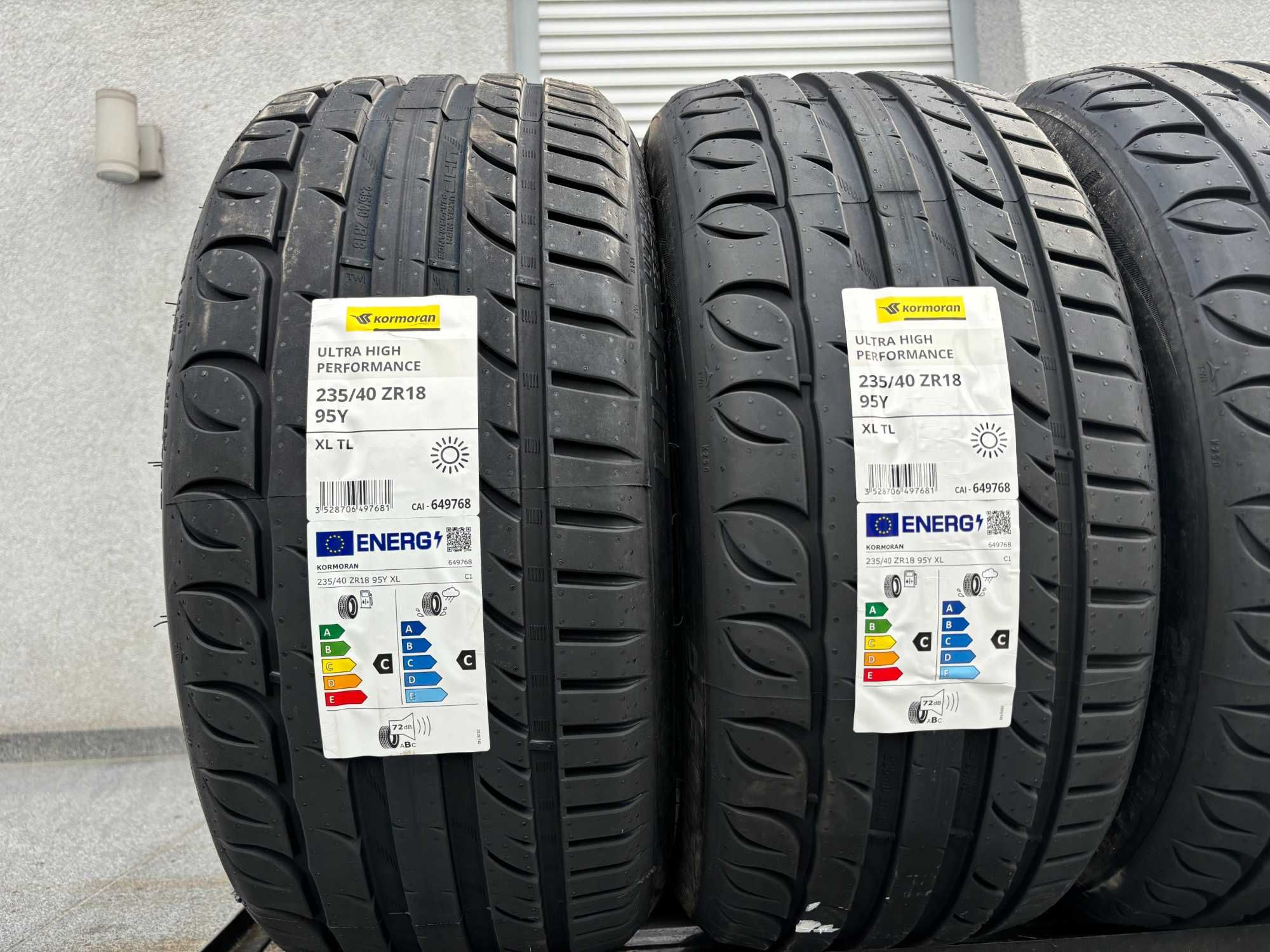4szt. letnie 235/40R18 Kormoran UHP 95Y XL 12.2024 rok! NOWE gwar 5lat