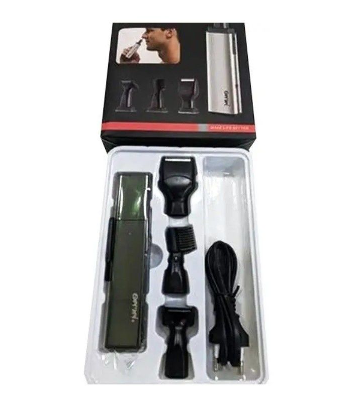 Тример Gemei 4 в 1 GM-3116 3 Вт сріблястий