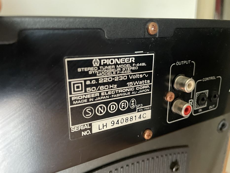 Pioneer F449L Tuner