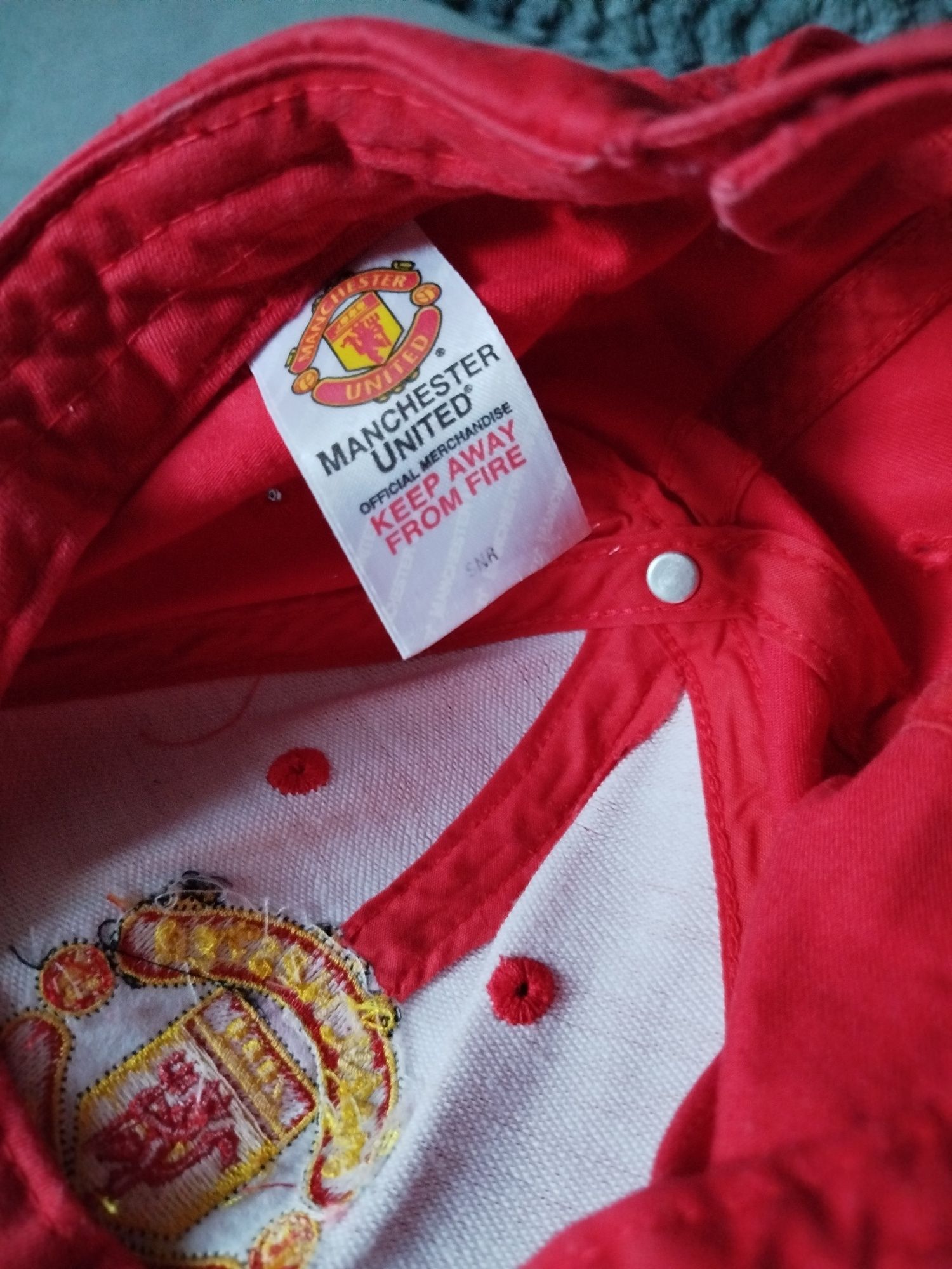 Czapka z daszkiem Manchester united