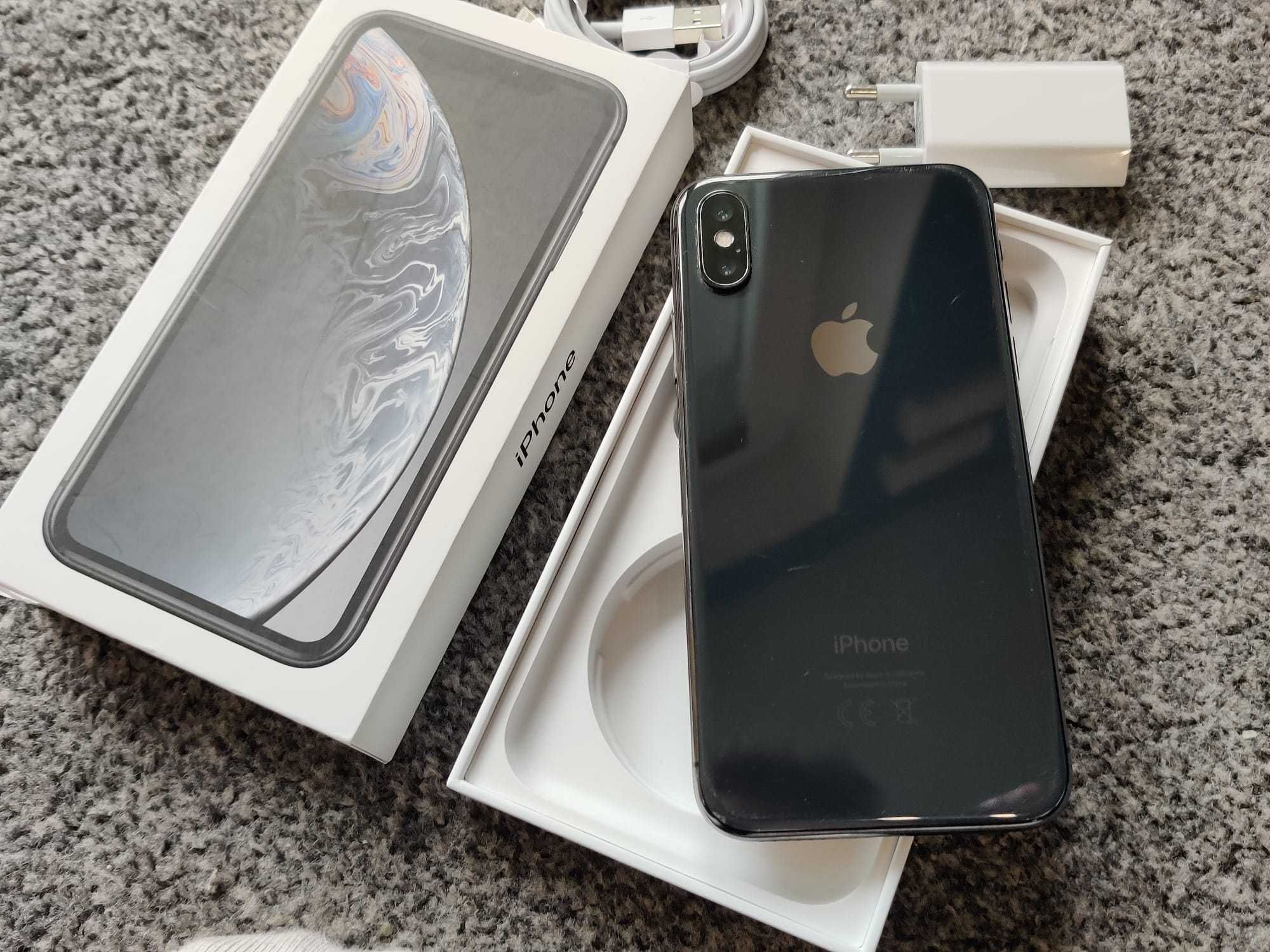 iPhone X 256GB SPACE GREY SZARY Grafitowy Bateria 96% Gwarancja FV