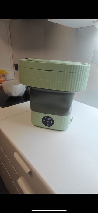 Máquina de lavar portátil dobrável