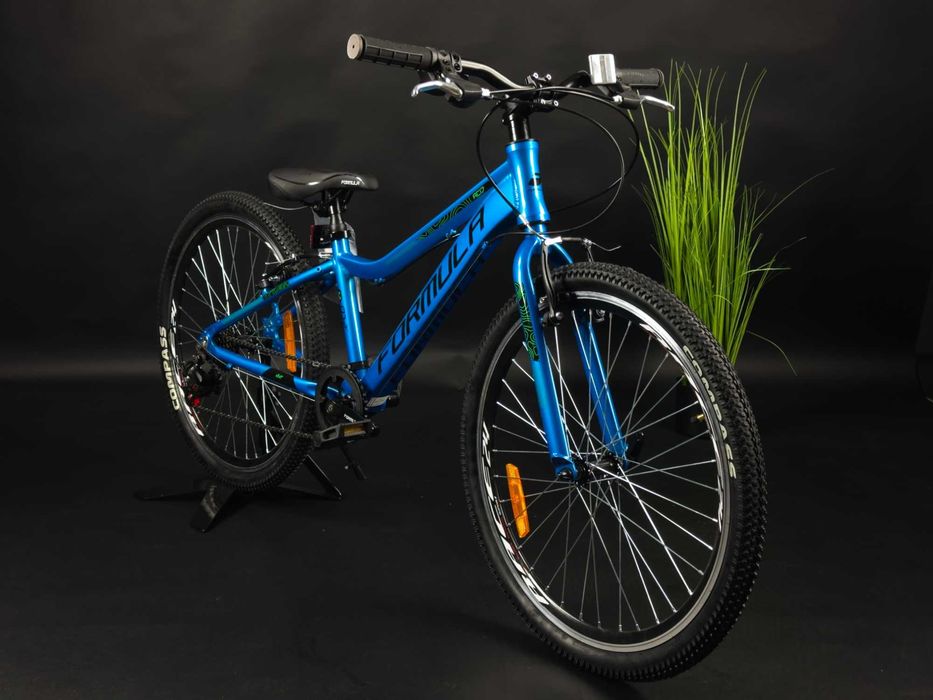 Велосипед 24" Formula ACID DD 2024 (синий) 135-150 см