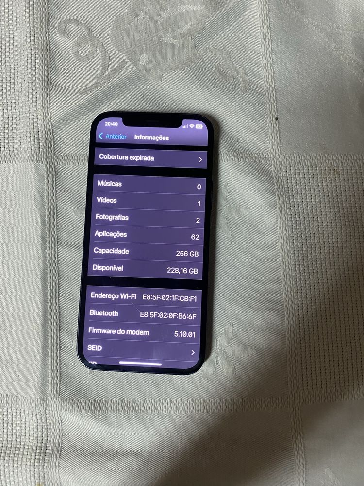 Iphone 12  256Gb AZUL
