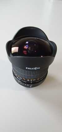 Falcon Samyang Fish-Eye FishEye CS 8 mm 3,5 180 Stopni