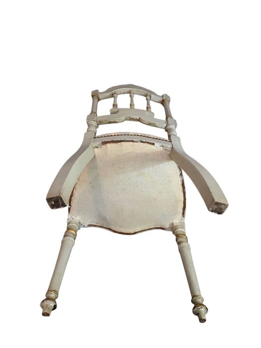 Cadeira Estilo Napoleão III de Fabrico Português (Início do Século XX)