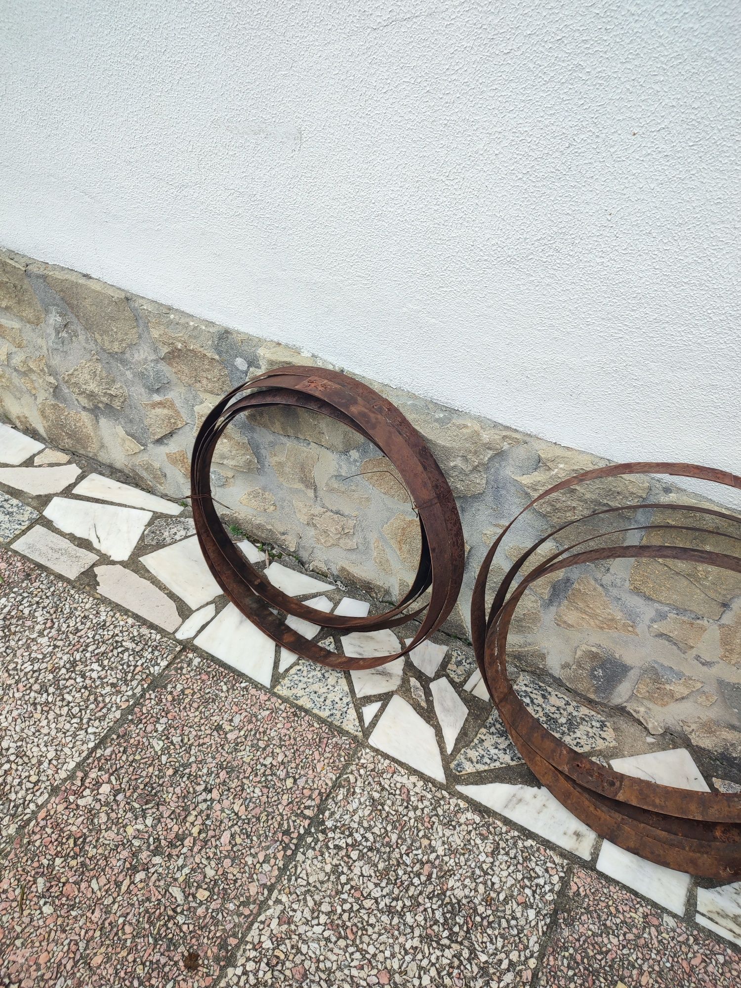 Aros de barril / tonéis usados antigos