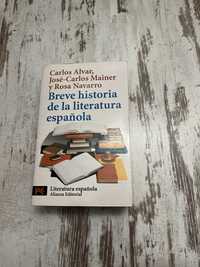 Breve historia de la literatura espanola (C Alvar i inni)