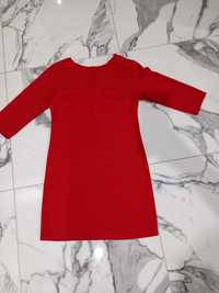 Sukienka czerwona mini elegancka