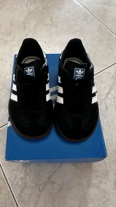 Ténis Adidas Samba Criança Pretos OG | Tamanho 21.