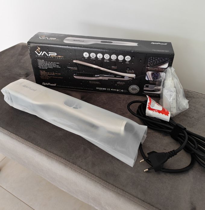 Escova Cabelo Elétrica a Vapor Ricki Parodi Vapbrush
